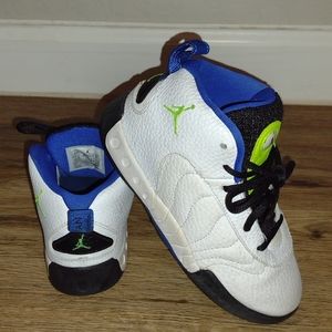 Jordan Jumpman Pro Sneakers Shoes 909418-135 White Hi Top Athletic Toddler 10C